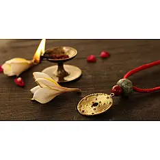आराधना | Aradhana ✺ Brass Necklace { 7 }